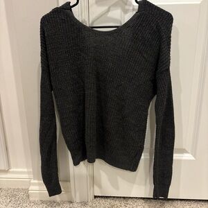 Daytrip Charcoal Crew Neck Sweater